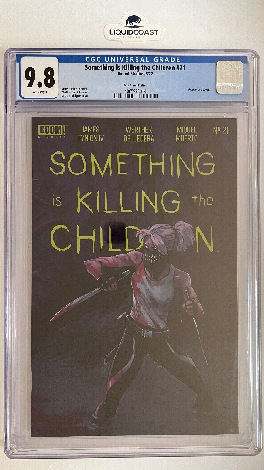 Something is Killing the Children #21 CGC 9.8 Tiny Onion Edition