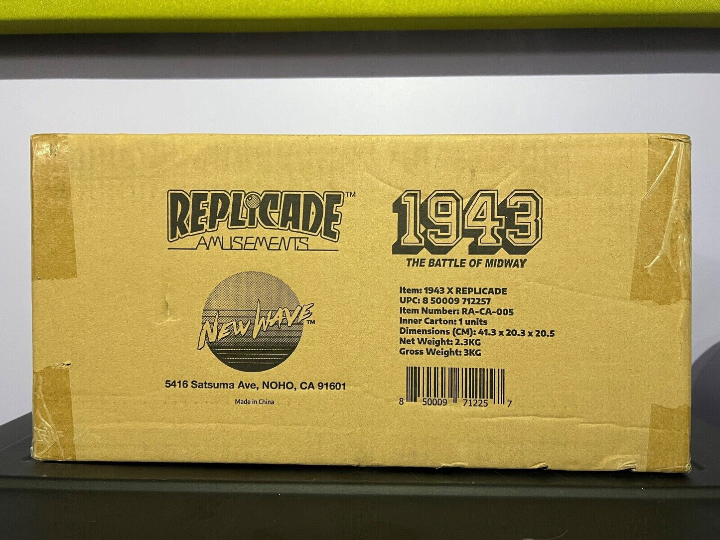 1943 New Wave Toys RepliCade 1/6 Scale Limited Edition - Brand New Never Opened