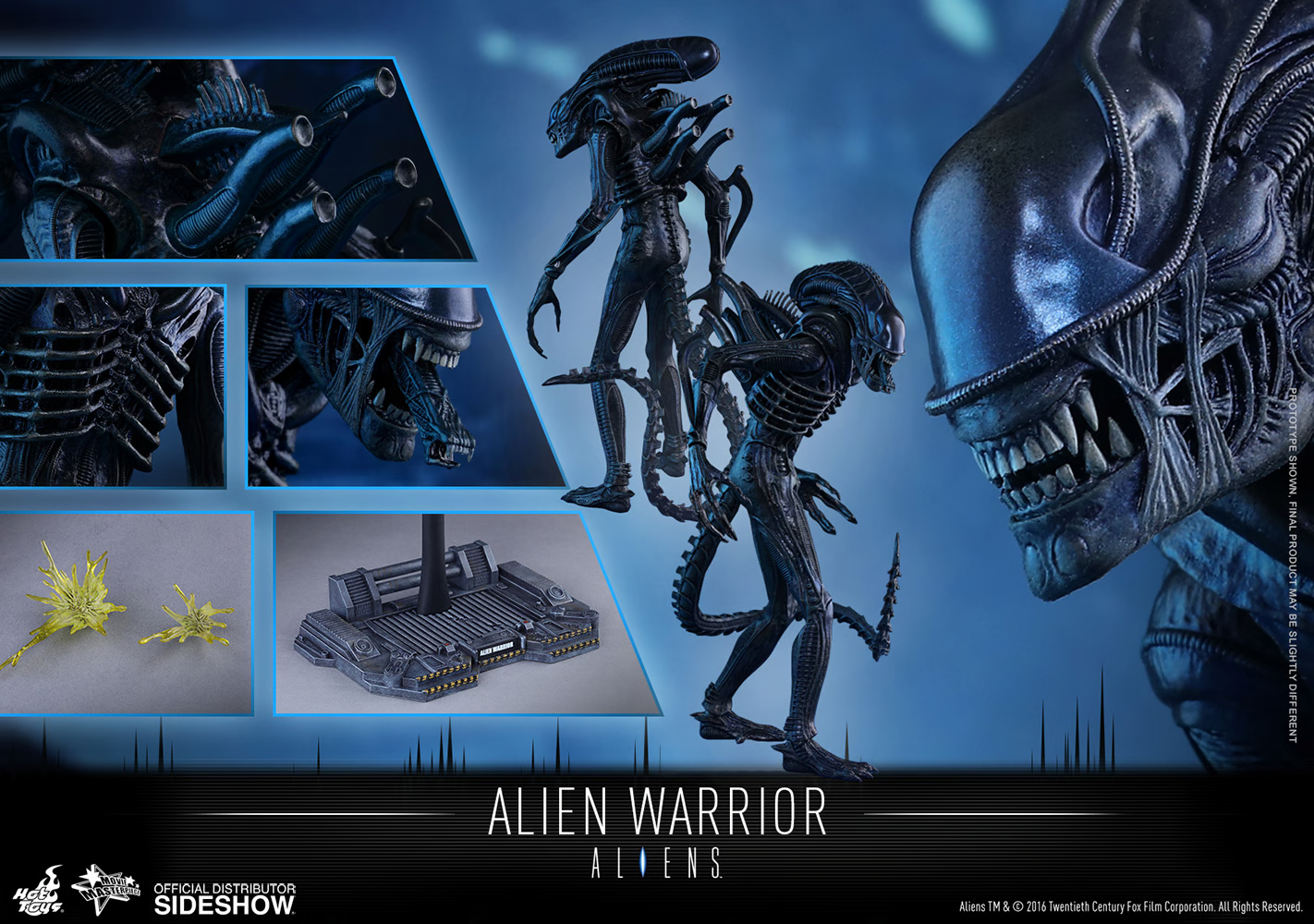 ALIEN WARRIOR Sixth Scale Figure by Hot Toys MMS354