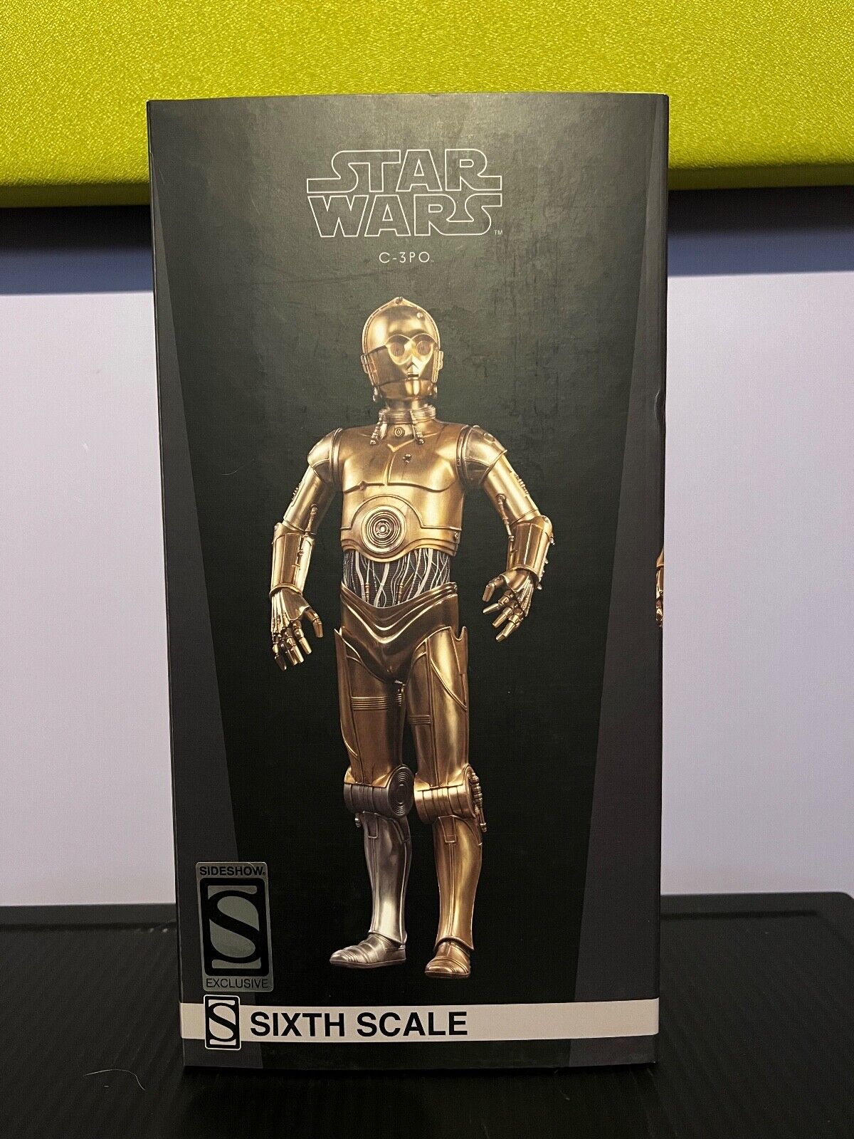 C-3PO Star Wars 1/6 exclusive version Sideshow 21711 SIGNED by Anthony Daniels